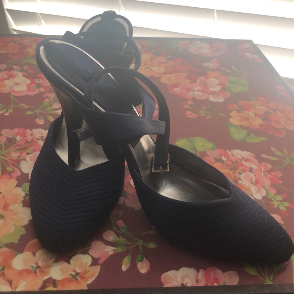 Gianfranco Ferre satin heels